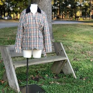 Talbots Diamond quilted jacket